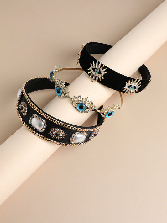 Set of 3 Embellished Hairband