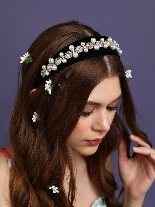 Set of 2 Embellished Hairband