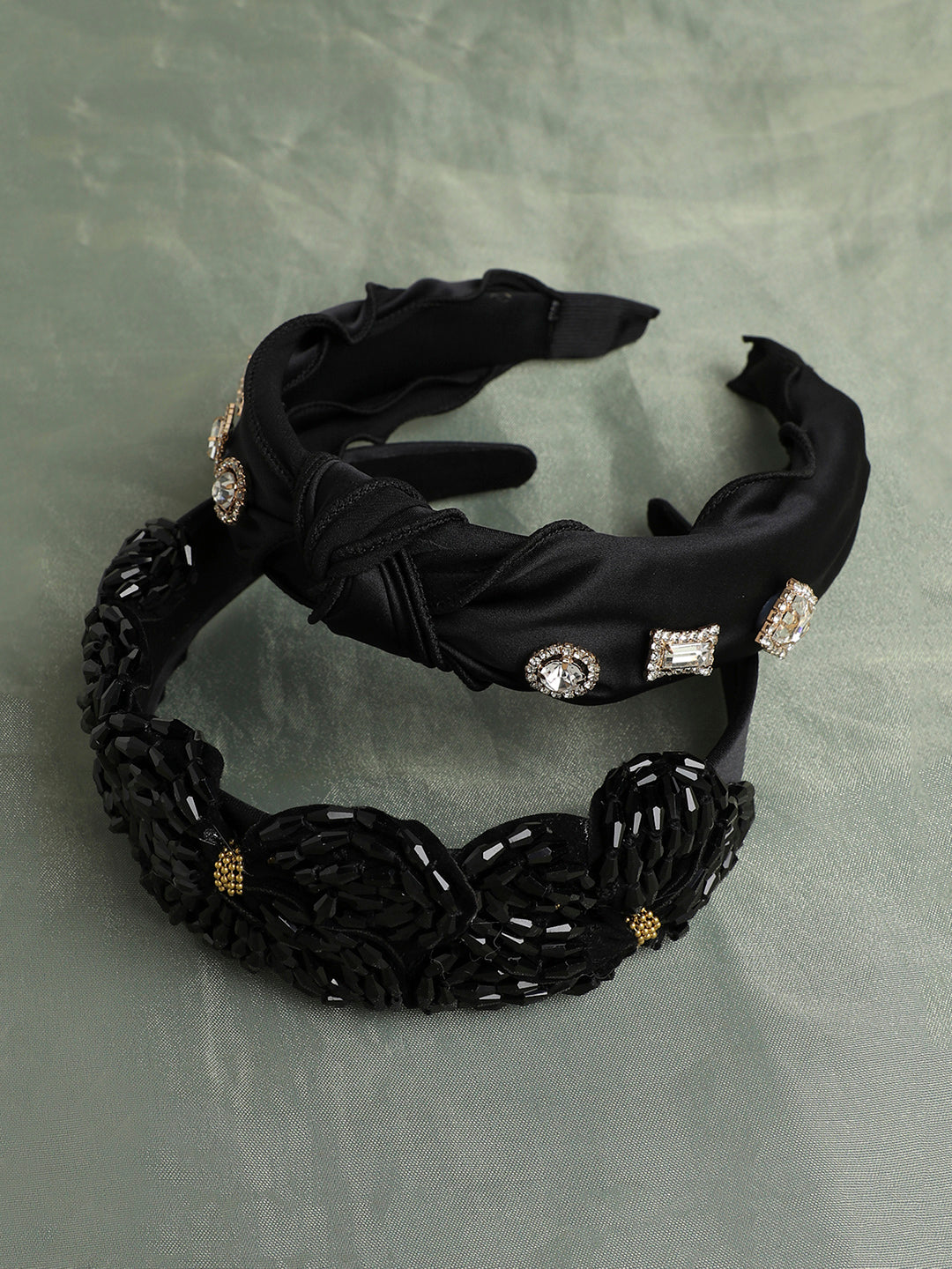 Set of 2 Embellished Hairband