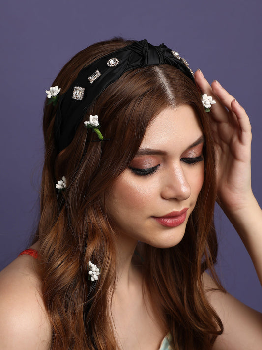 Set of 2 Embellished Hairband