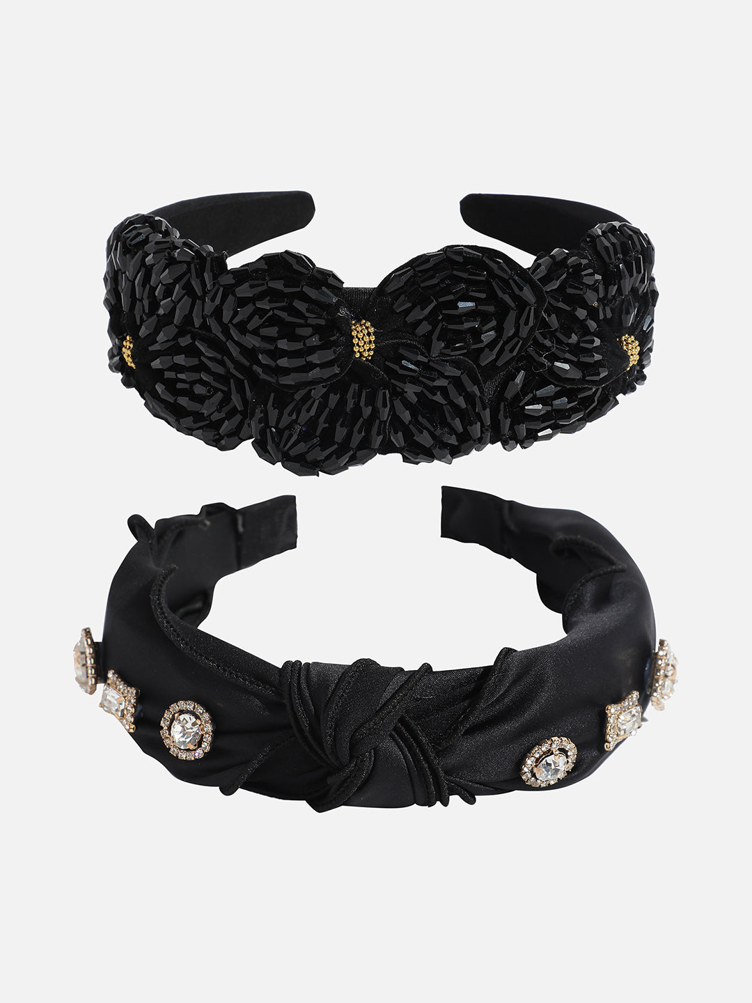 Set of 2 Embellished Hairband