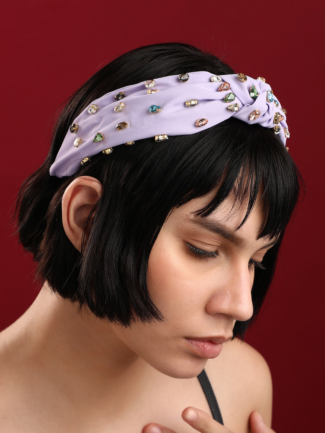 Set of 2 Embellished Hairbands