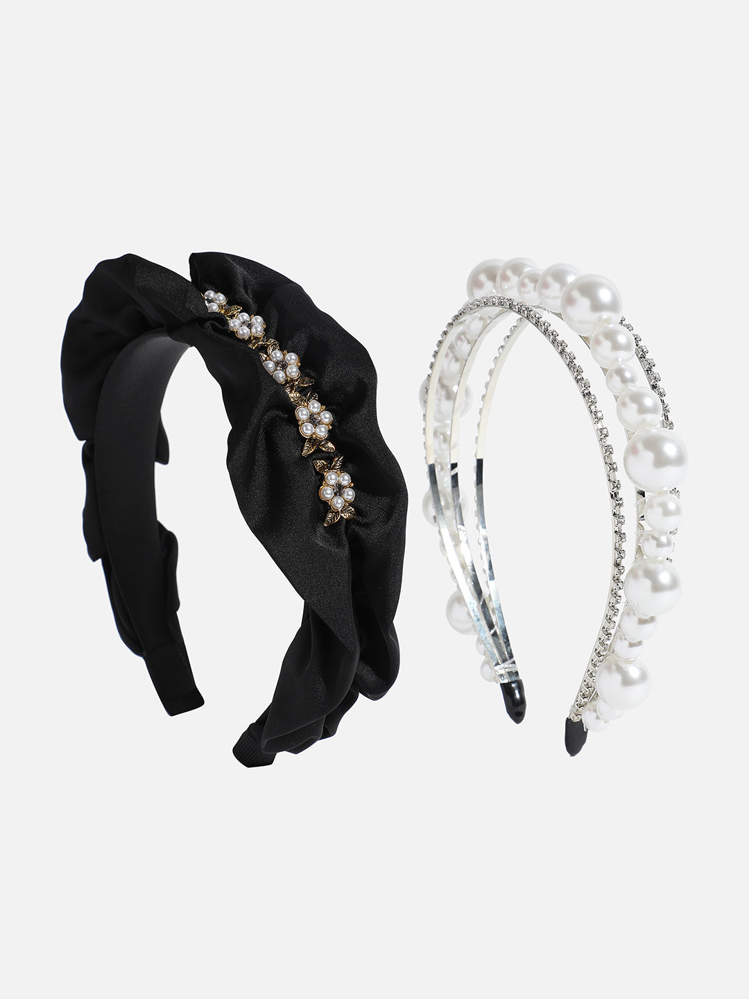 Set of 2 Beaded Hairband