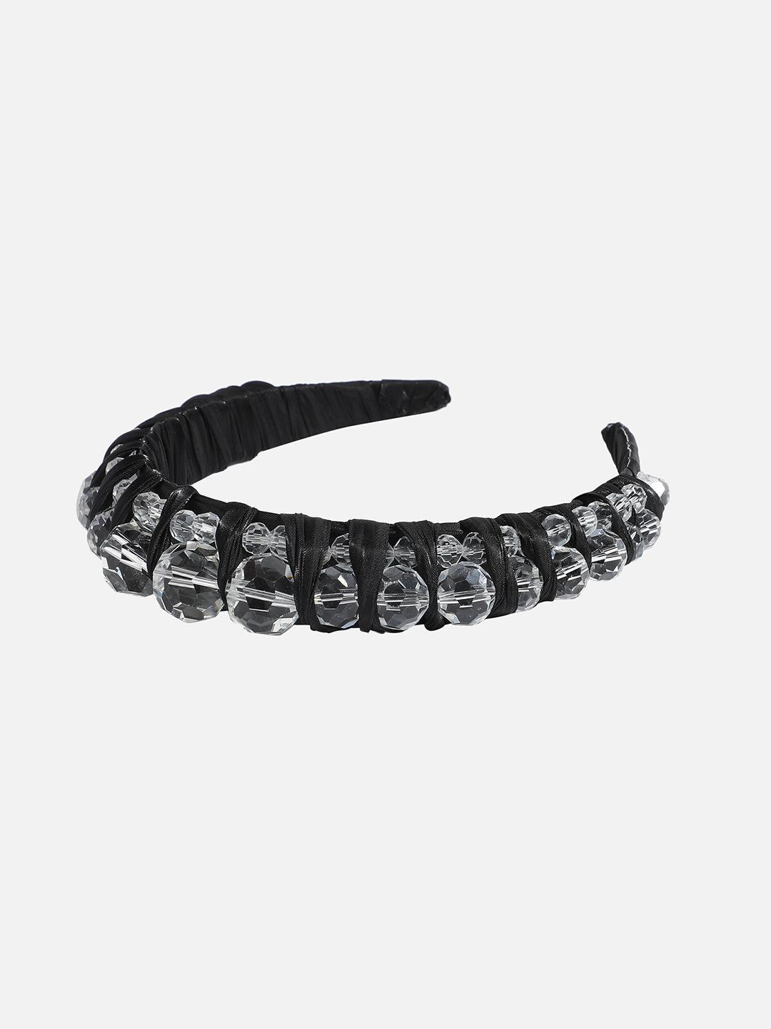 Feminine Finesse Set of 2 Beaded Hairband