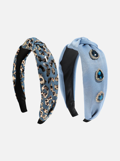 Set of 2 Embellished Hairband