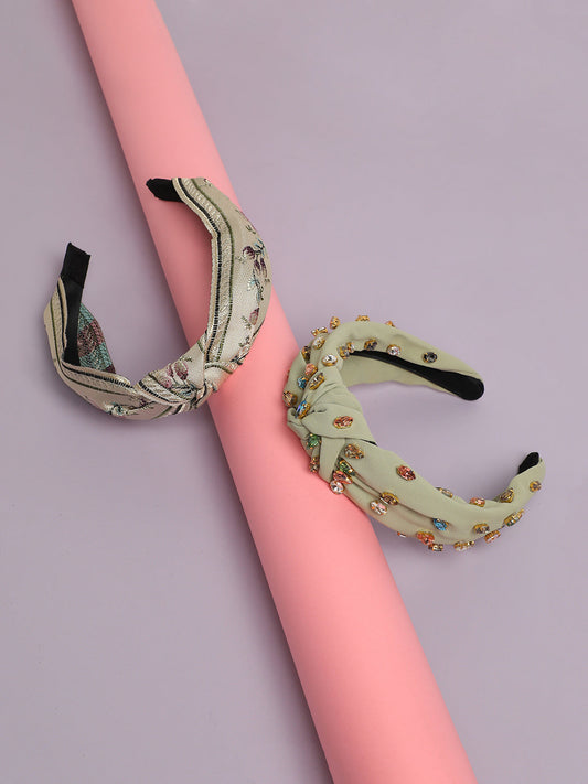 Set of 2 Printed Hairband
