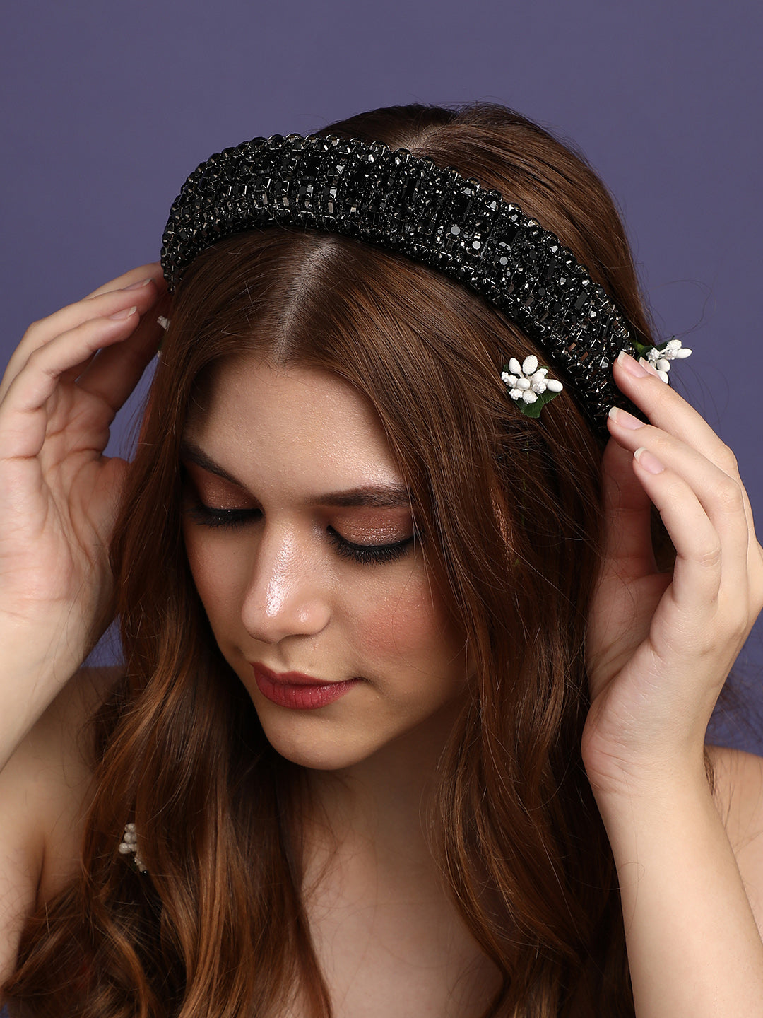 Set of 3 Embellished Hairband