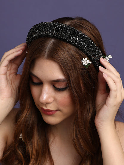 Set of 3 Embellished Hairband