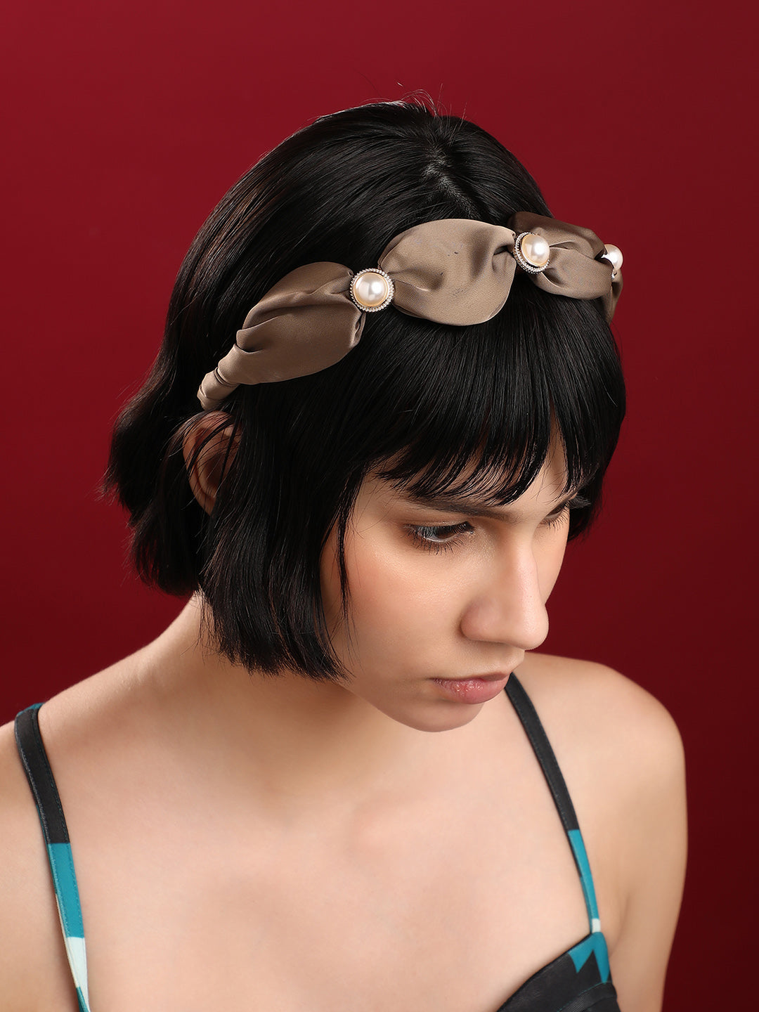 Set of 3 Beaded Hairband