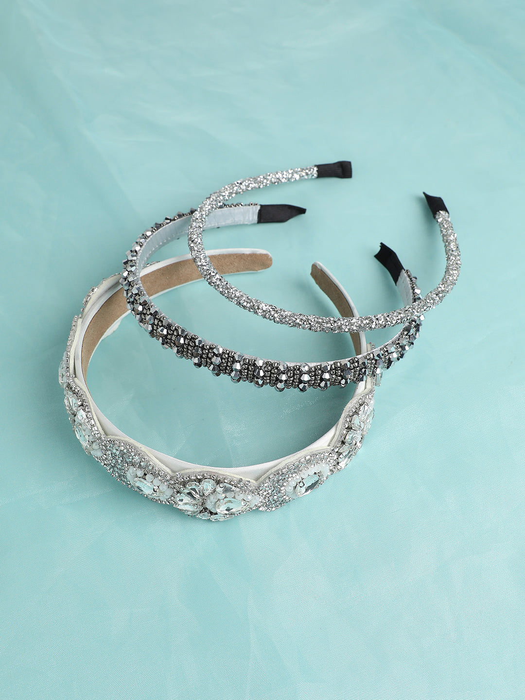 Set of 3 Embellished Hairband