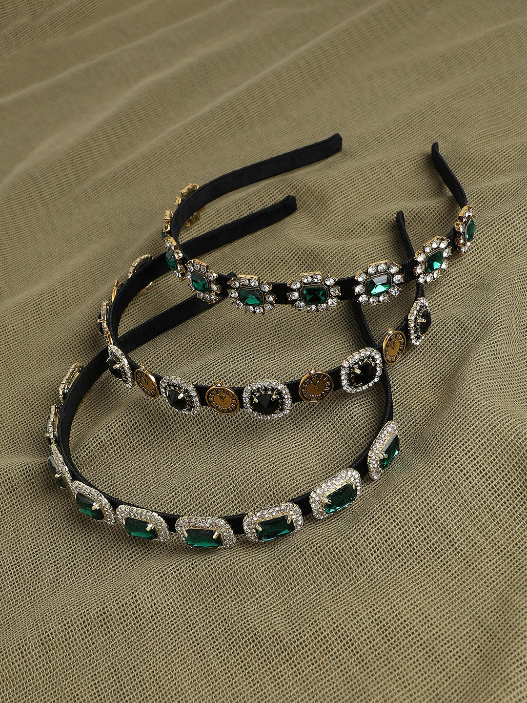 Set of 3 Embellished Hairband