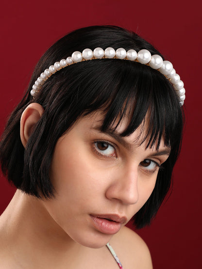 Set of 2 Beaded Hairband