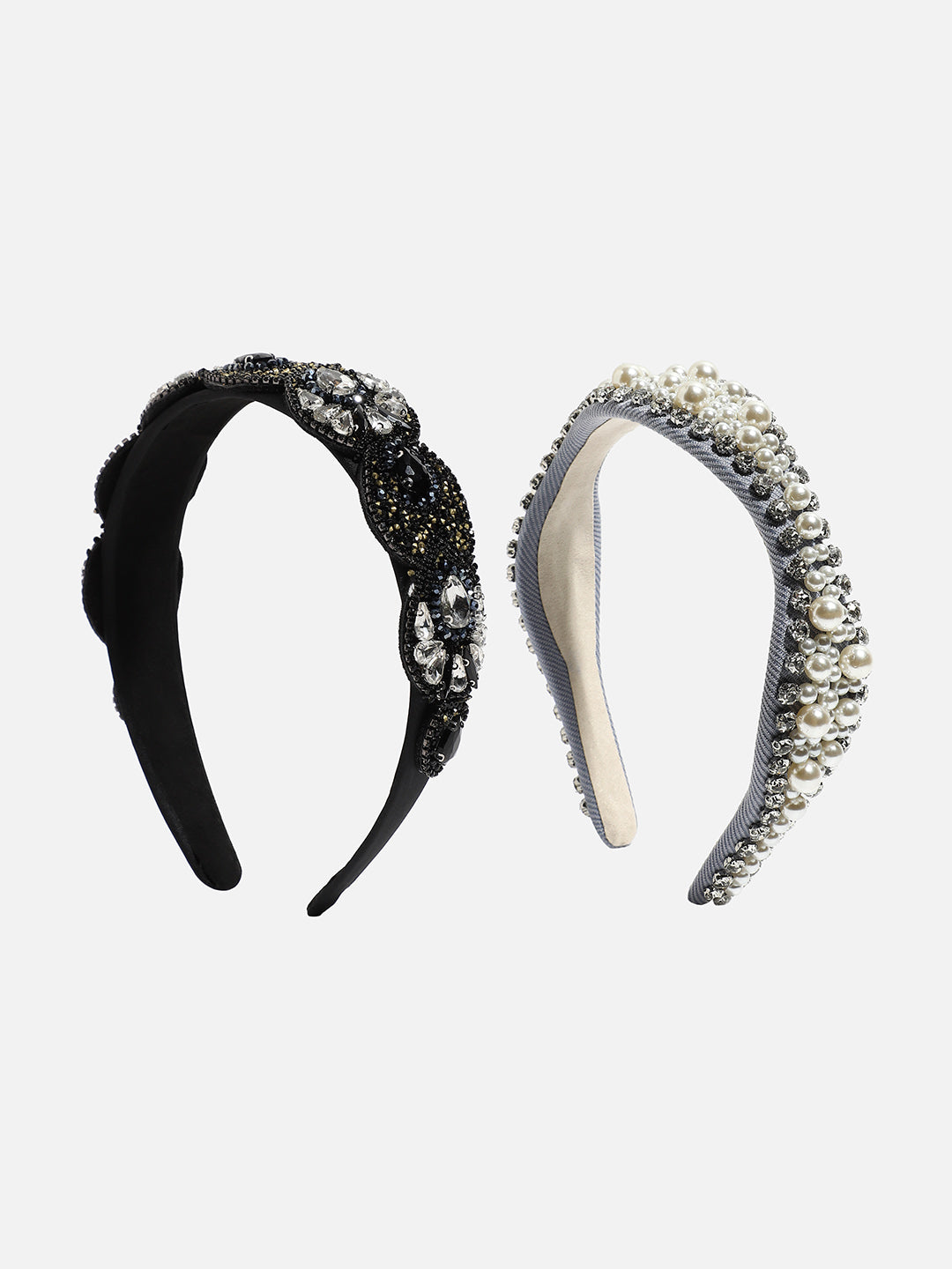 Effortlessly Cool Set of 2 Embellished Hairband