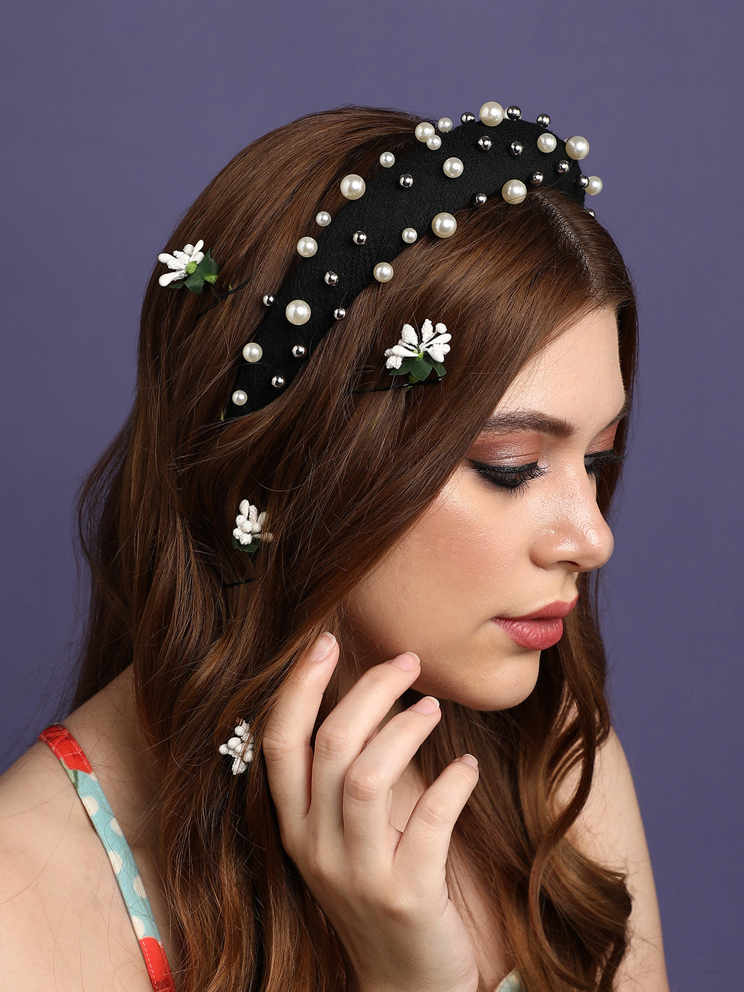 Set of 3 Embellished Hairband