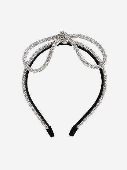 The Bijou Bow Hairband - Antique Gold-SOHIBD6120