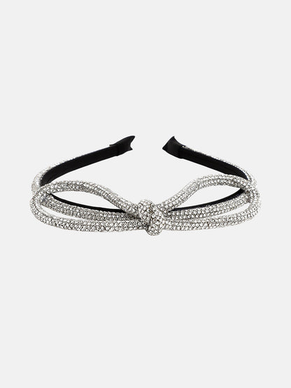 The Bijou Bow Hairband - Antique Gold-SOHIBD6120