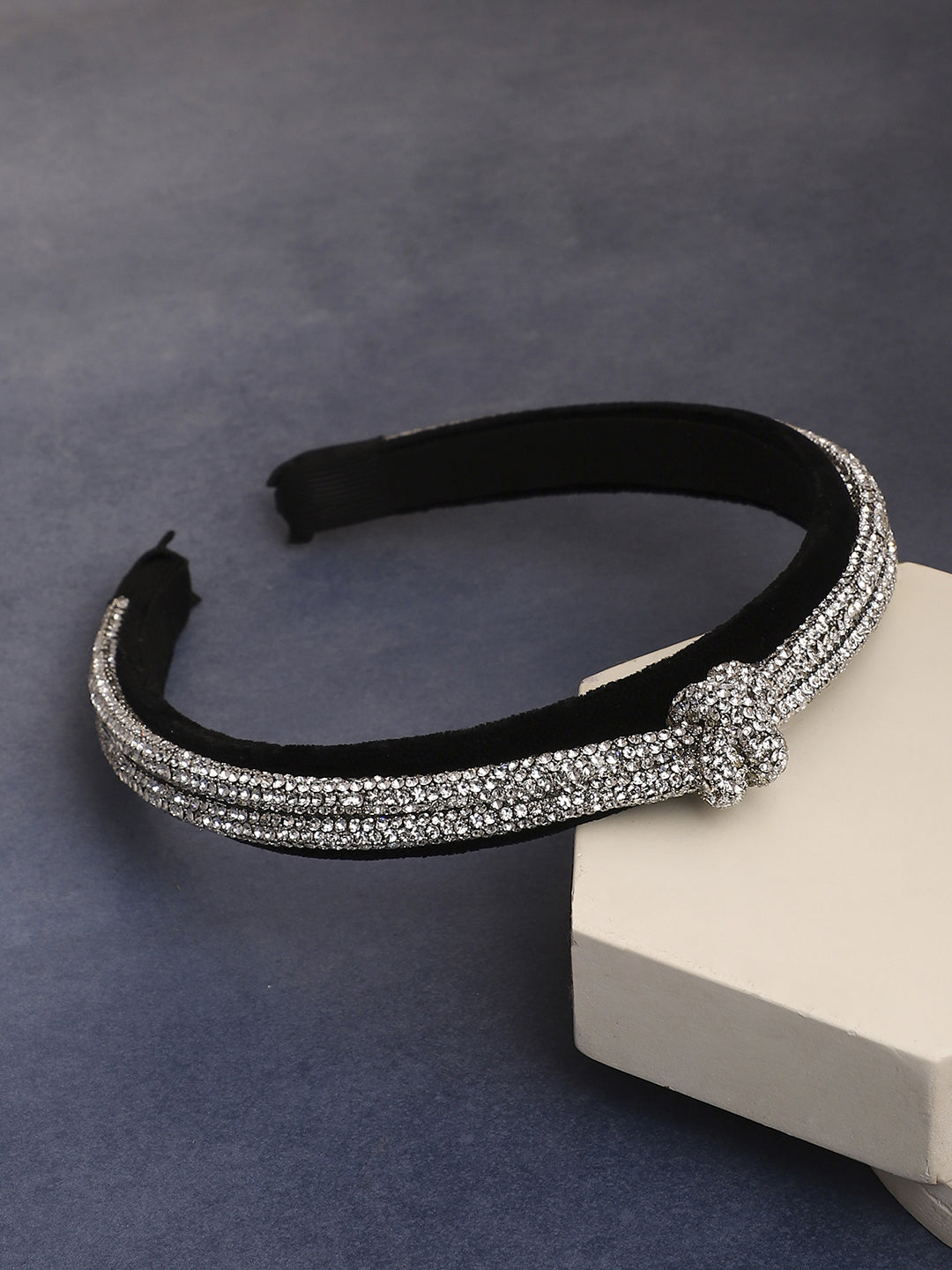 The Bijou Bow Hairband - Antique Gold-SOHIBD6120
