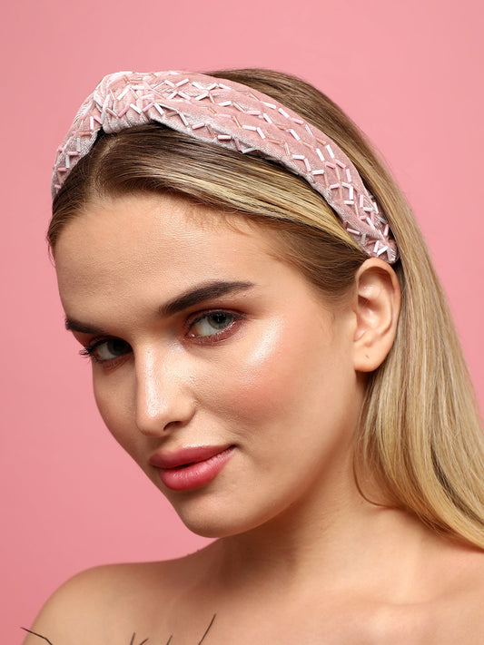 Beads Embellished Hairband