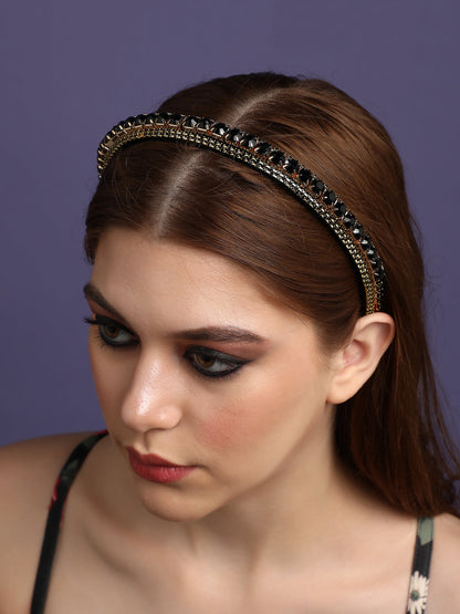 Stone Studded Embellished Hairband