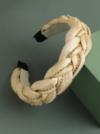 Braided Embellished Hairband
