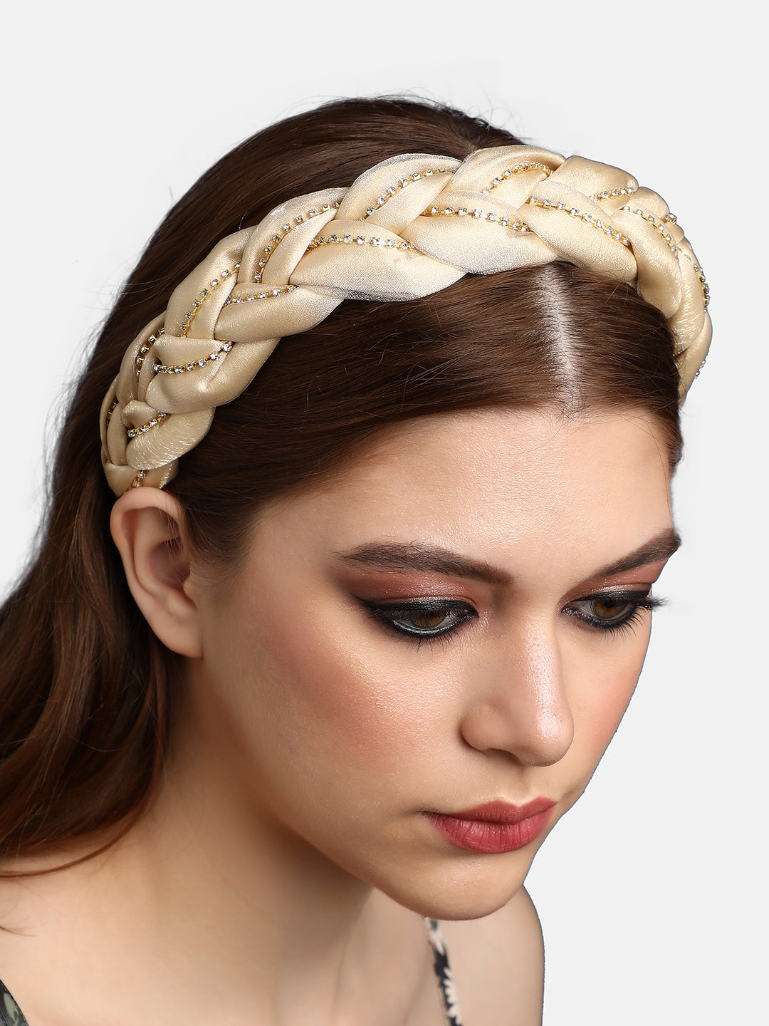 Braided Embellished Hairband