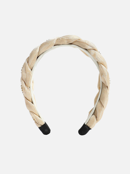 Braided Embellished Hairband