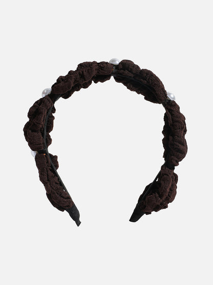 Beaded Fabric Hairband