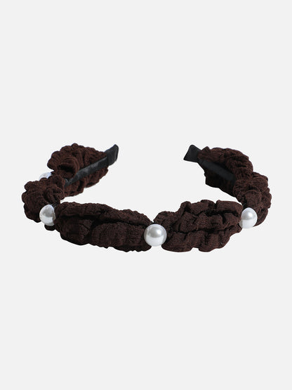 Beaded Fabric Hairband