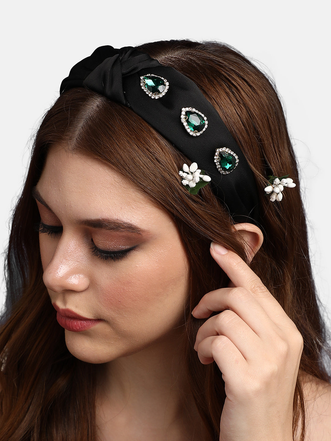 Embellished Fabric Hairband