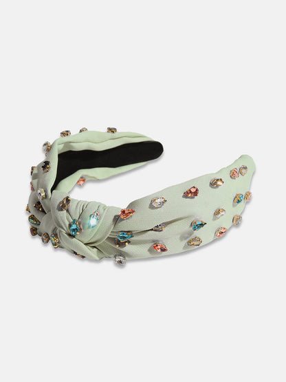 Embellished Crystal Stone Studded Hairband