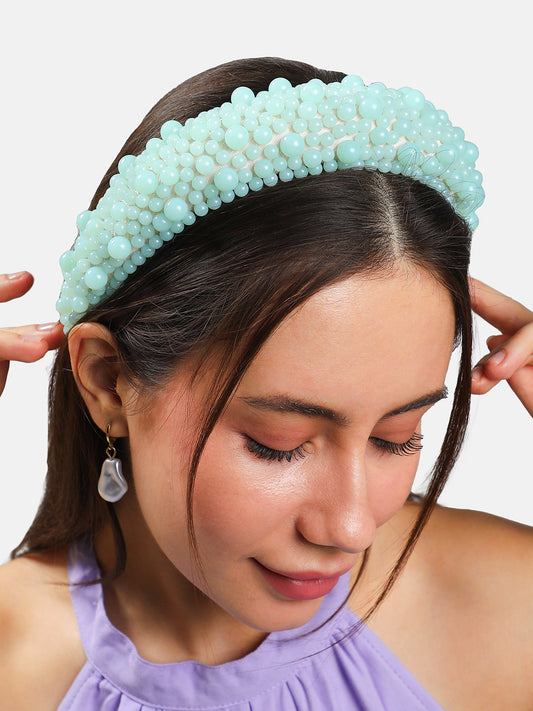 Women's The Bubble Hairband - Baby Blue