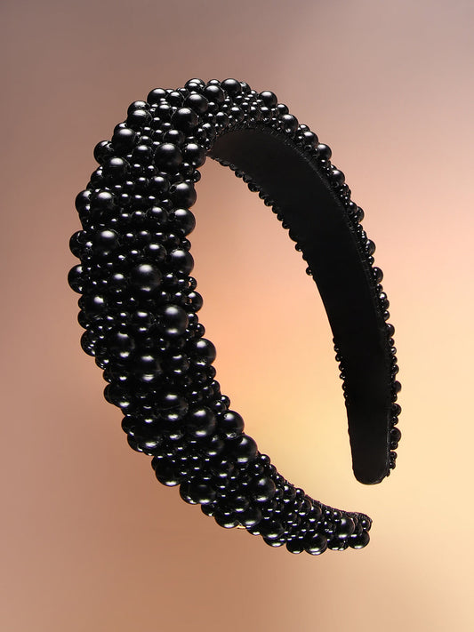 Women's The Orb Hairband - Onyx Black