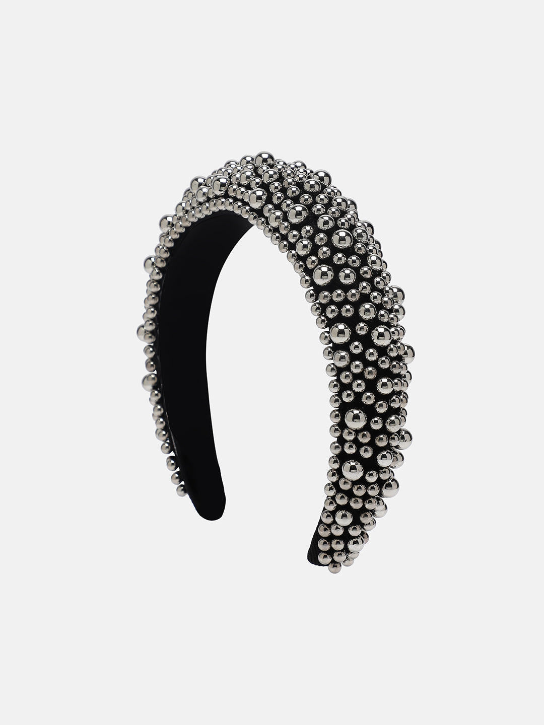 Women's The Orb Hairband - Metallic Silver