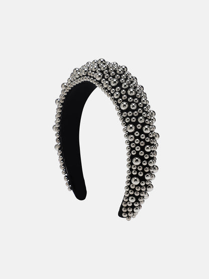 Women's The Orb Hairband - Metallic Silver