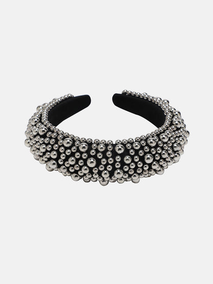 Women's The Orb Hairband - Metallic Silver