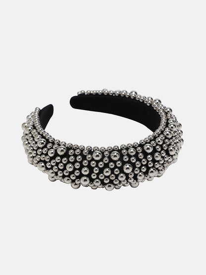 Women's The Orb Hairband - Metallic Silver
