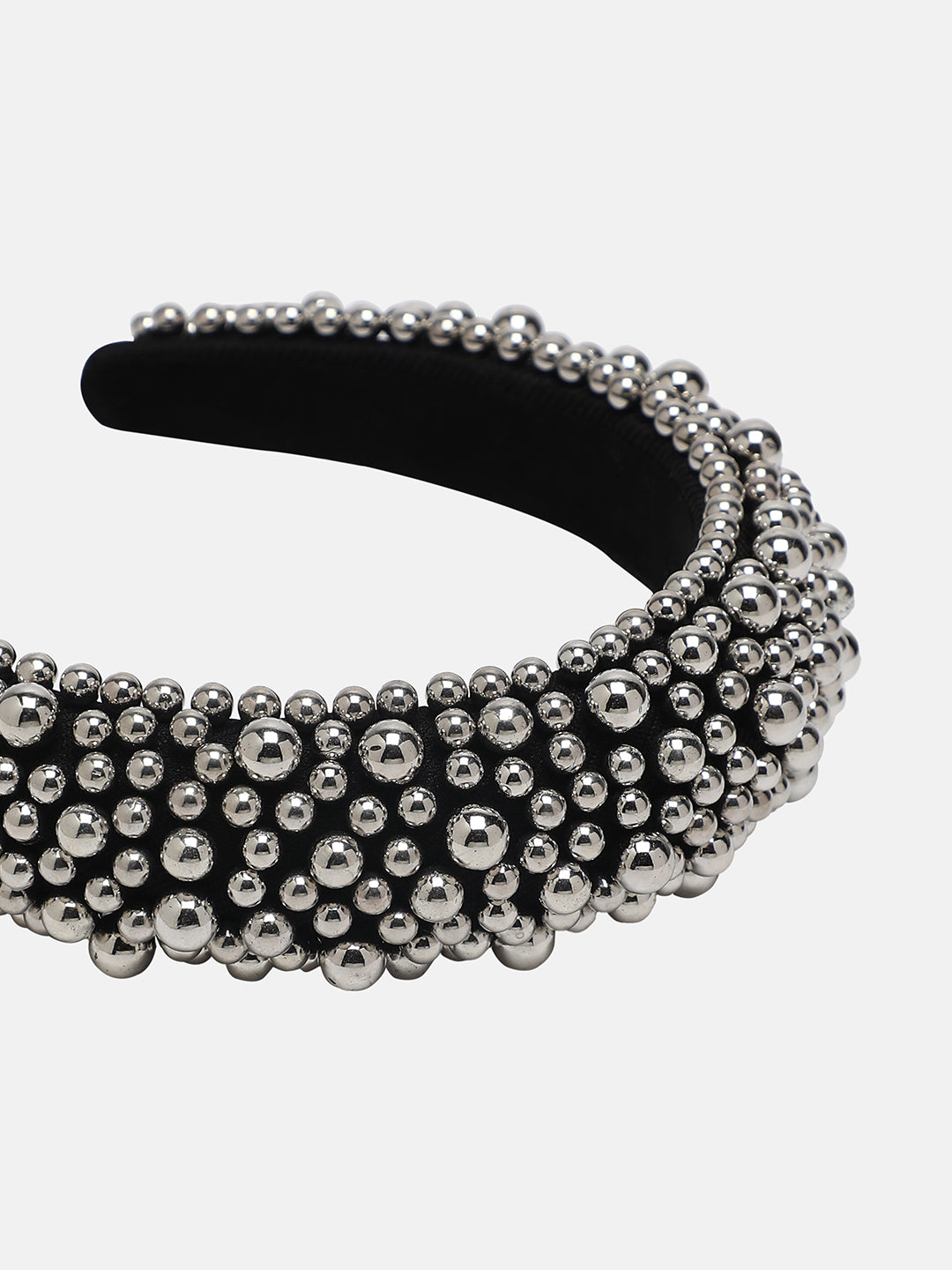 Women's The Orb Hairband - Metallic Silver