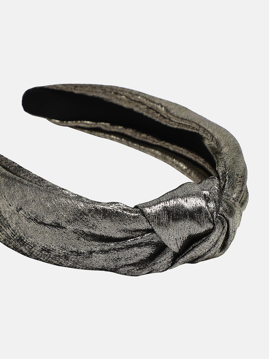 Women's The Metallic Knot Hairband - Antique Gold