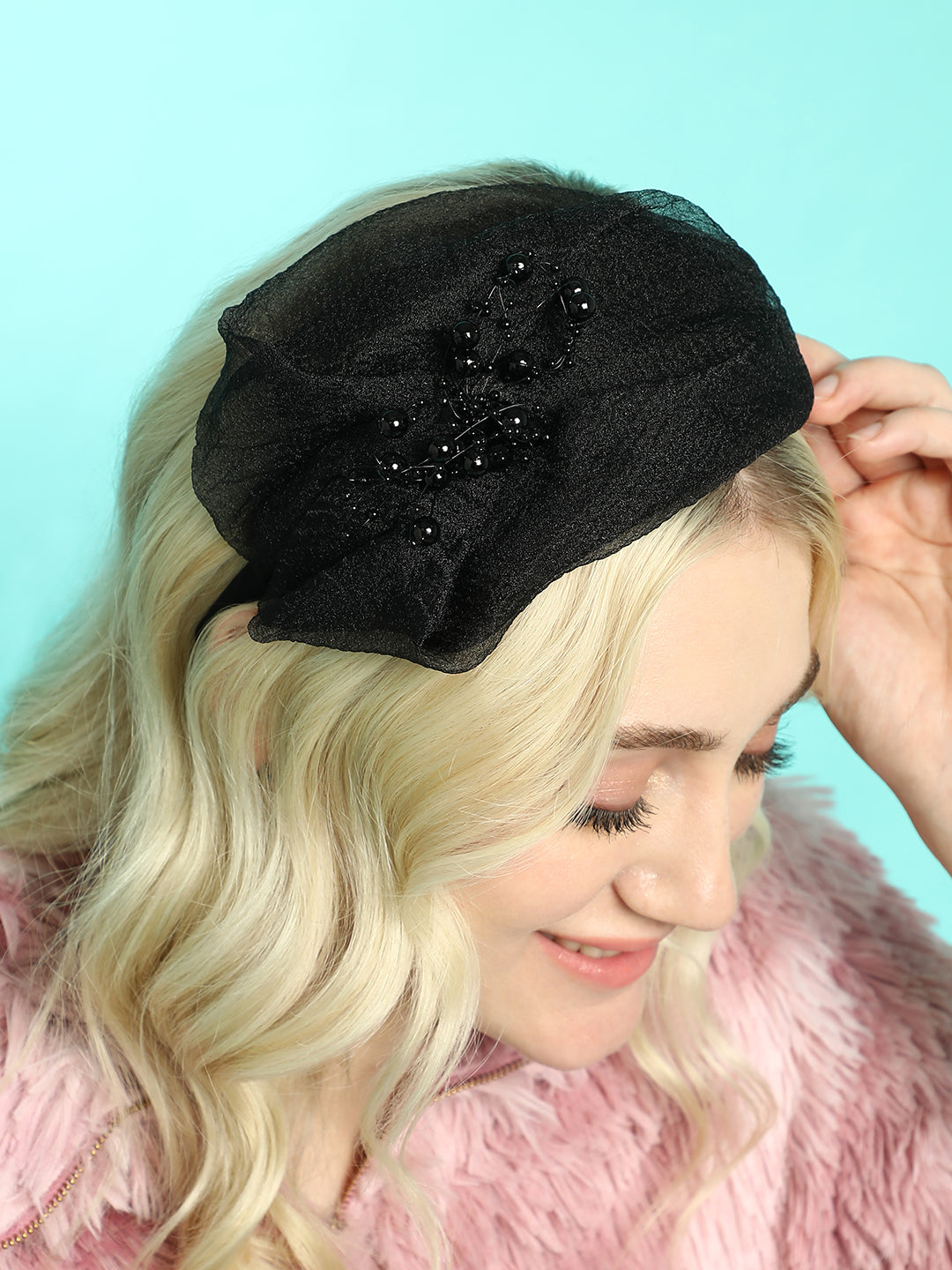 Women's The Penelope Hairband - Midnight Black