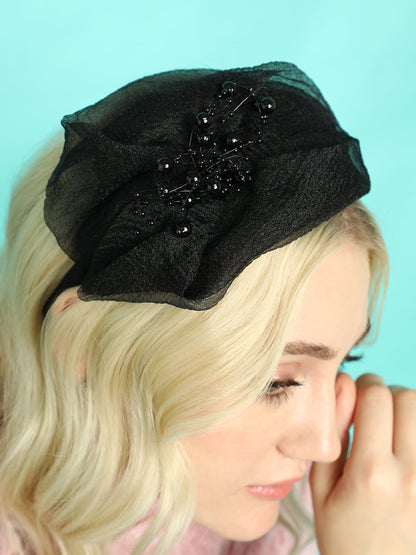 Women's The Penelope Hairband - Midnight Black