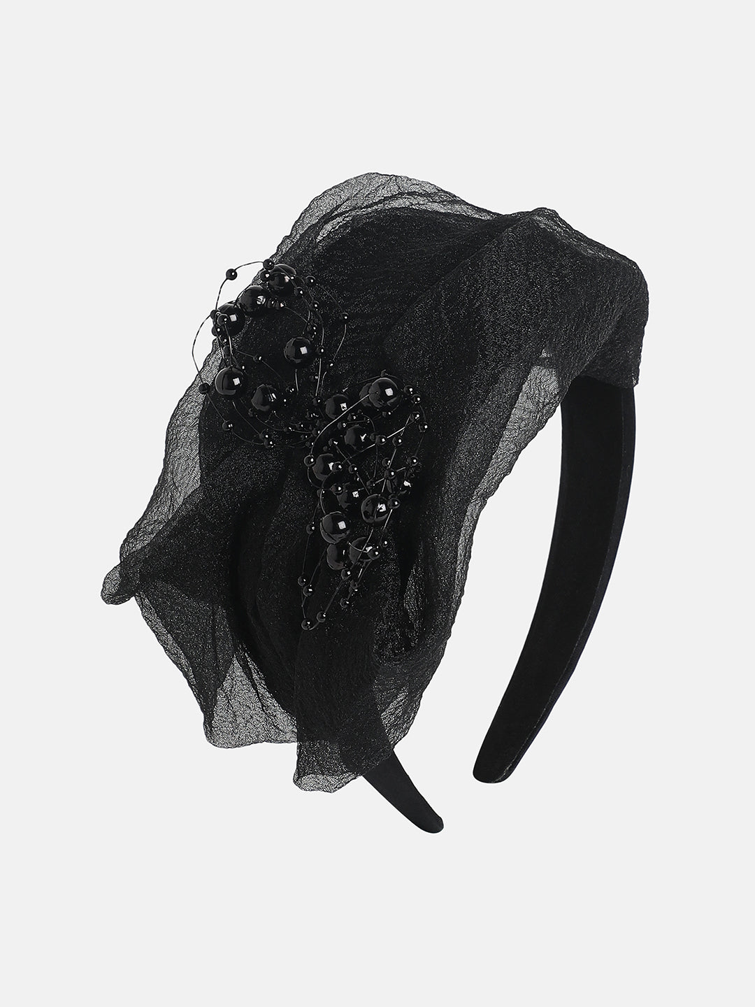 Women's The Penelope Hairband - Midnight Black