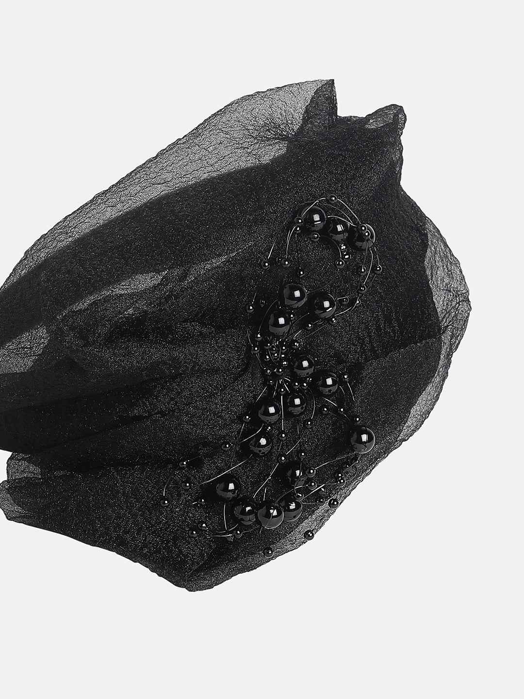 Women's The Penelope Hairband - Midnight Black