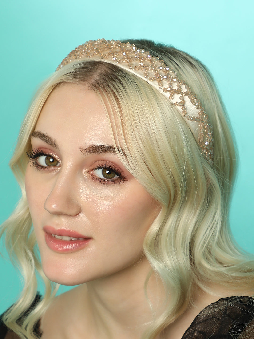 Women's The Audrey Hairband - Beige