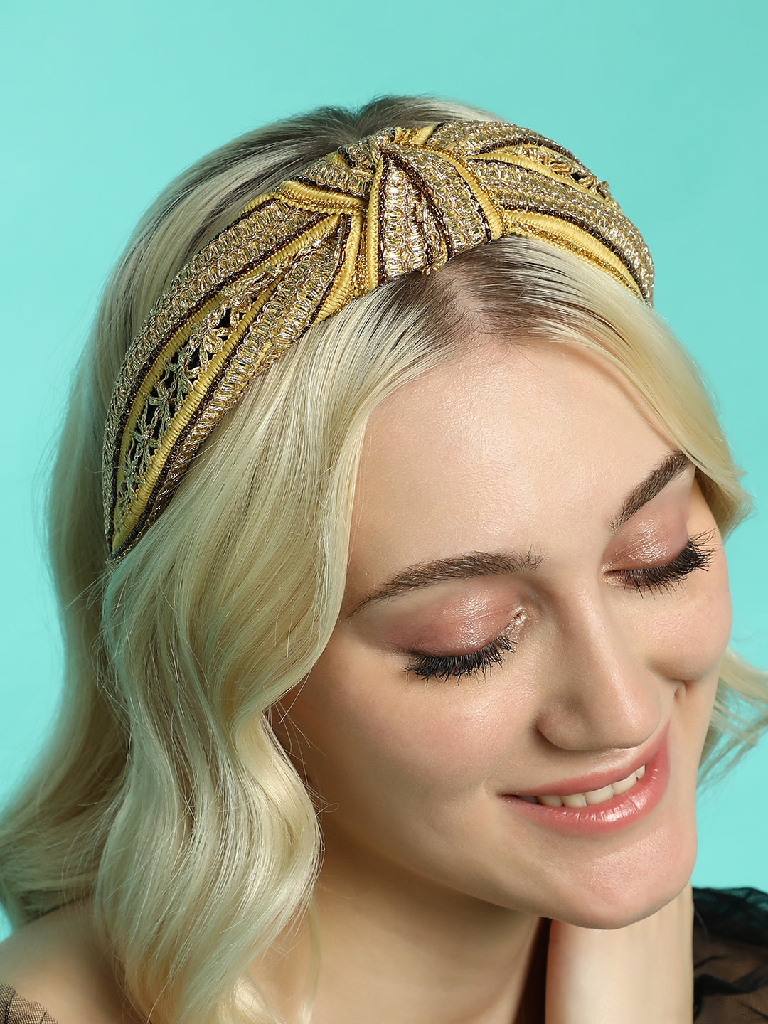 Women's The Ayah Hairband - Antique Gold