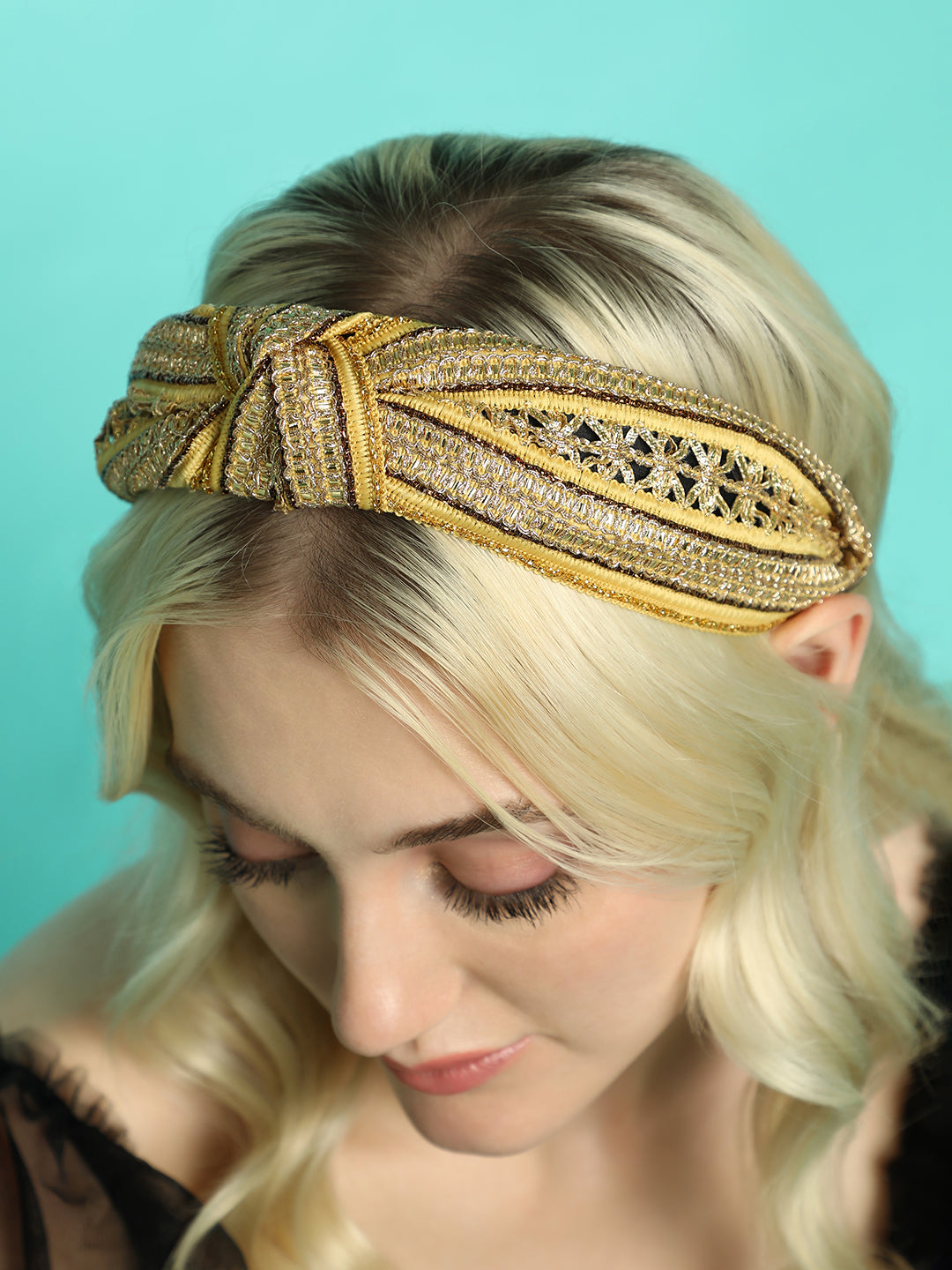 Women's The Ayah Hairband - Antique Gold