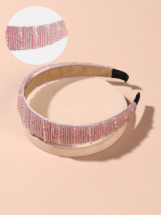 Women's The Regina Hairband - Baby Pink
