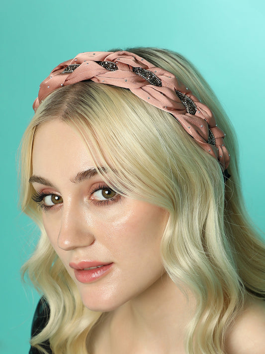 Women's The Clementine Hairband - Nude Pink
