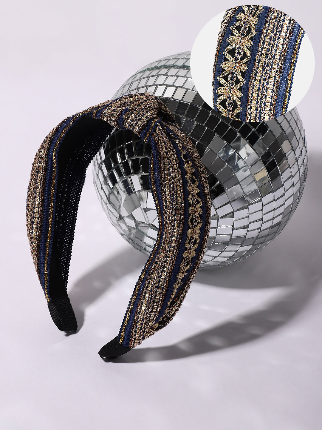 Women's The Ayah Hairband - Navy Blue