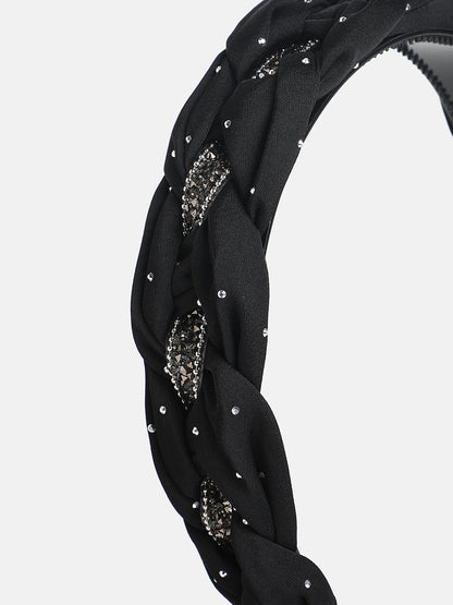 Women's The Clementine Hairband - Midnight Black