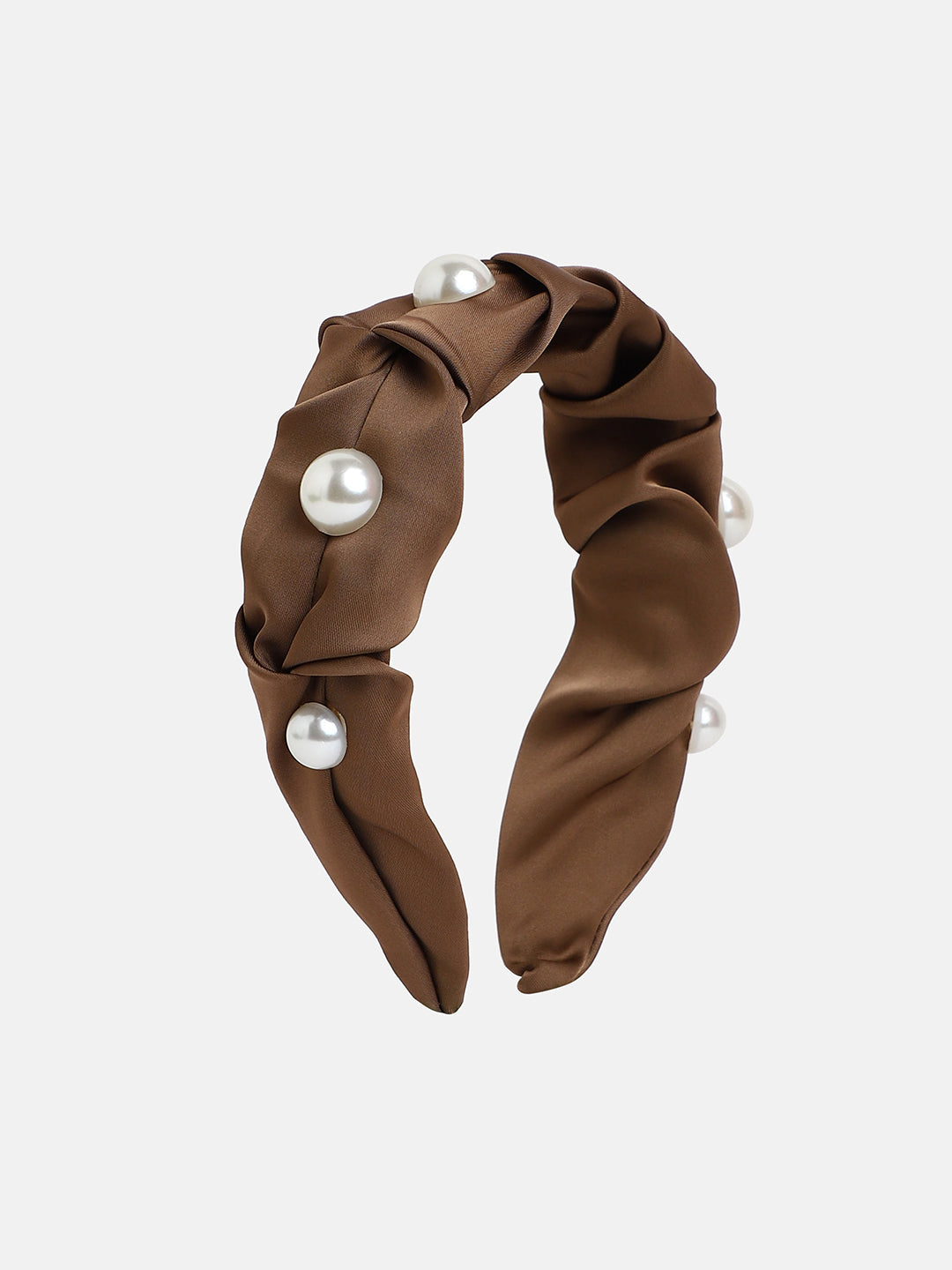 Women's The Ruched Hairband - Olive Green